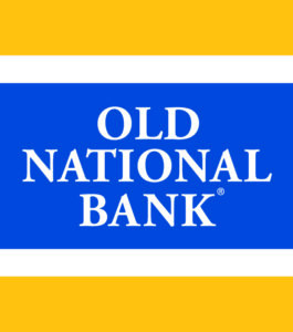 ONB stacked logo inside flag