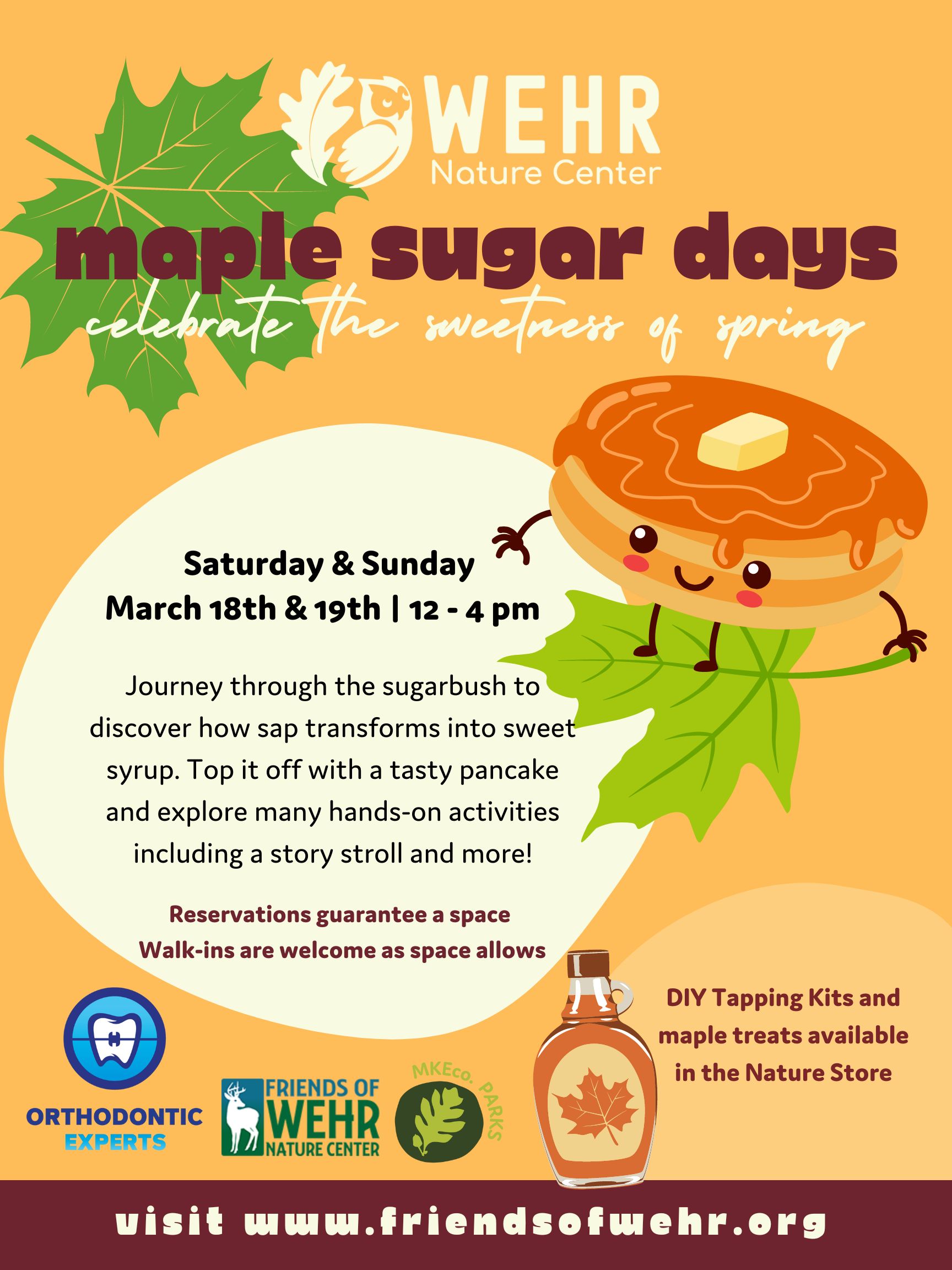 Maple Sugar Days Flyer 2023