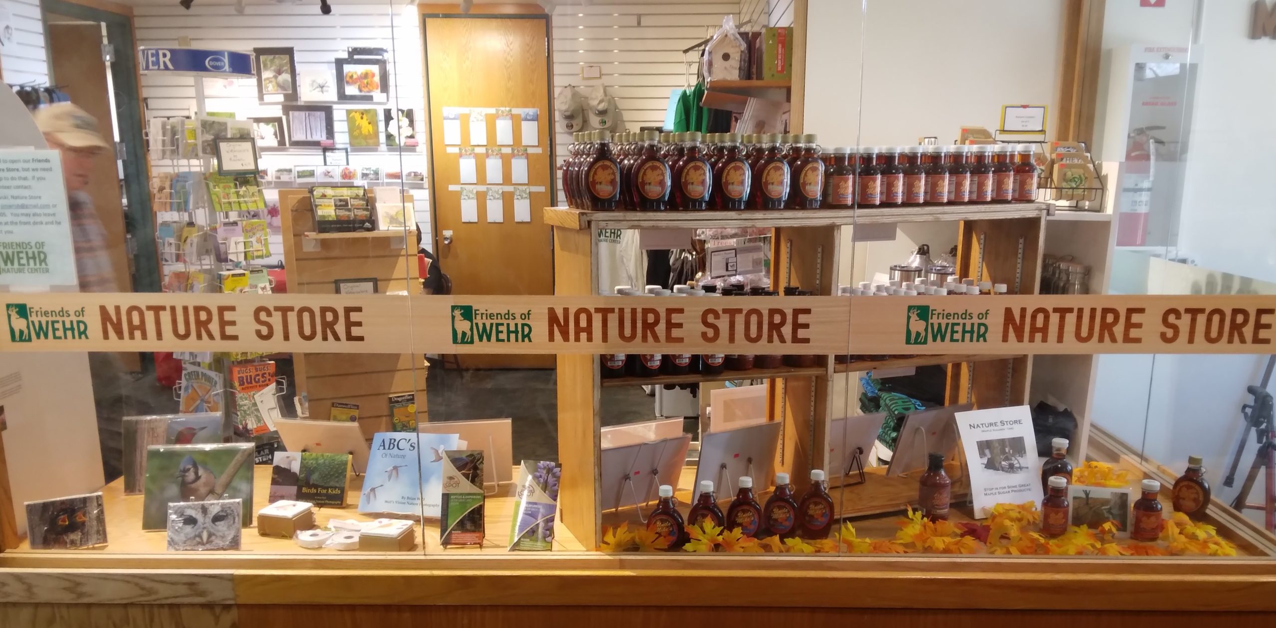 nature store sign